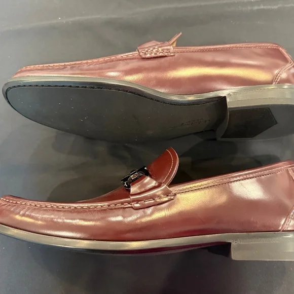 BRAND NEW IN BOX AUTHENTIC SALVATORE FERRAGAMO MENS LOAFERS MADE IN ITALY - Picture 3 of 5